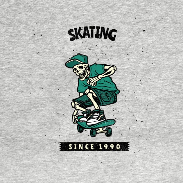 Skating Since 1990 by DM_Creation